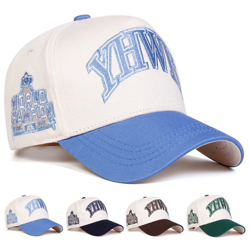 Adjustable Embroidered Baseball Cap for Everyday Casual Outdoor Streetwear Four Season Fashion Style