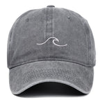 Unisex Washed Baseball Cap with Minimal Embroidered Detail for Casual Everyday Streetwear Style