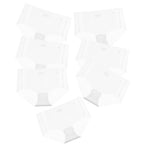 Seven-Piece Ultra-Thin Seamless Low-Rise Brief Set in Pastel Tones