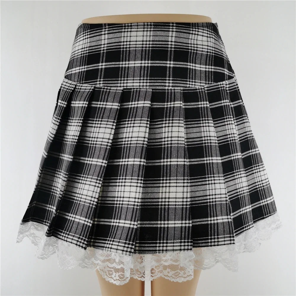 High Waist Utility Pocket Mini Skirt Punk Inspired Alternative Fashion Bottom
