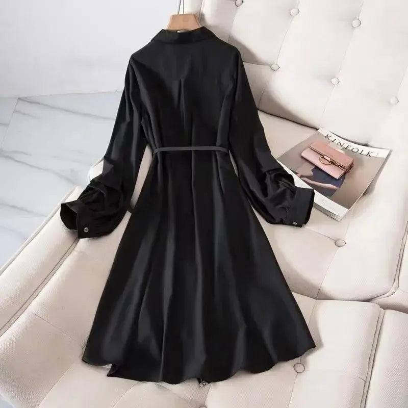 Vintage Gothic Kimono Dress with Dark Alternative Streetwear Aesthetic