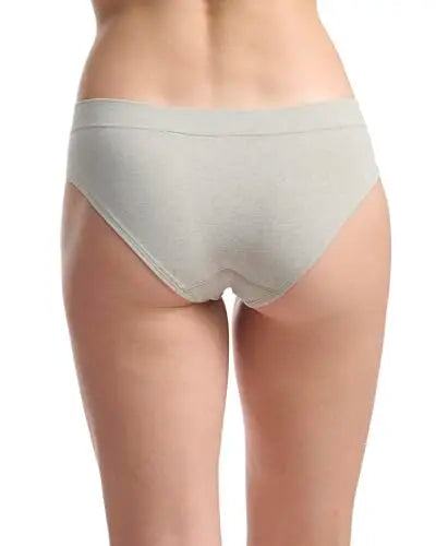 3-Piece Women’s Seamless Hipster Panties Set with Low-Profile Waistband, Smooth Silhouette and Assorted Everyday Colors