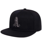 Structured Embroidered Flat Brim Hip Hop Cap for Modern Streetwear and Casual Fashion