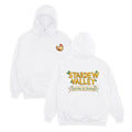 Retro Pixel Graphic Hoodie with Relaxed Streetwear Silhouette and Back Print