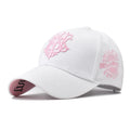 Structured Embroidered Baseball Cap with Decorative Geometric Details for Contemporary Streetwear Fashion