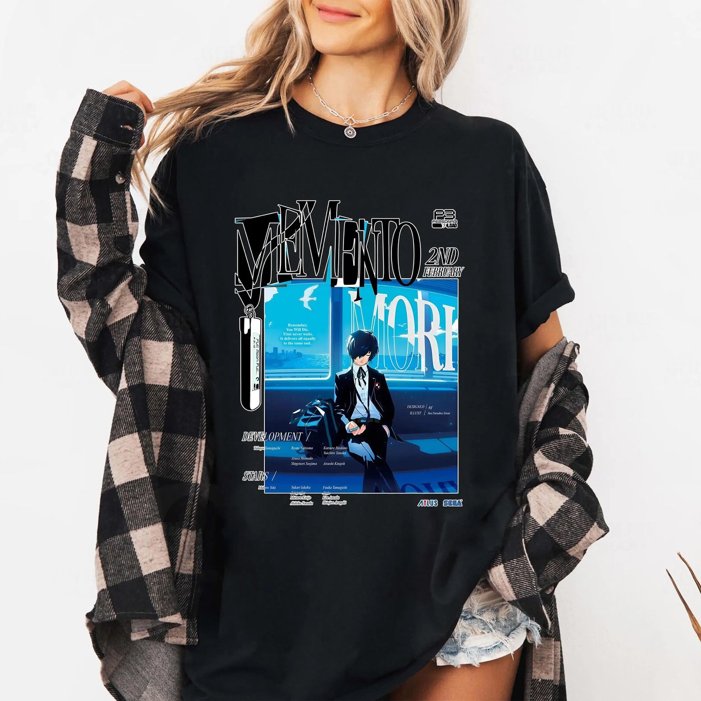 Retro City Anime Graphic Oversized Casual Streetwear Cotton T-Shirt