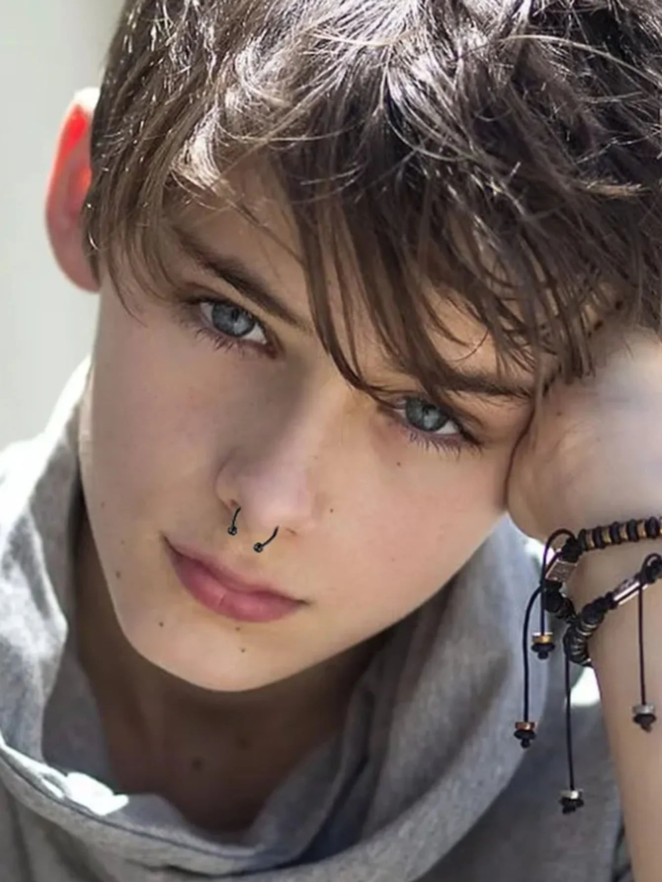 Decorative Faux Septum Nose Ring for Punk Gothic Fashion Looks