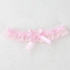 Lace Bow Thigh Garter Romantic Gothic Alternative Fashion Accessory