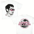 Oversized Portrait Graphic Streetwear T-Shirt with Double-Sided Retro Artwork Design
