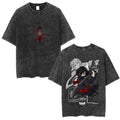Anime Goth Shadow Warrior Oversized Vintage Graphic Streetwear T-Shirt