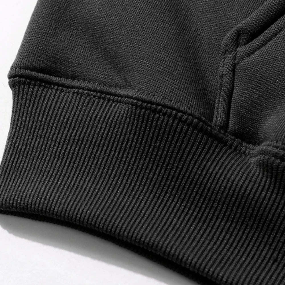 Kawaii Anime Inspired Oversized Hoodie with Minimal Expression Graphic