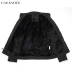 Men's Stand Collar Faux Leather Moto Jacket with Modern Streetwear Biker Styling