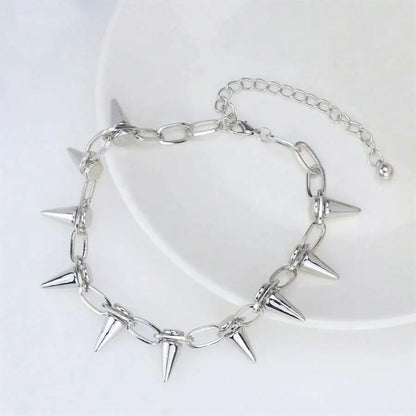 Spike Choker Necklace for Punk Gothic and Alternative Fashion Looks
