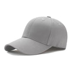 Minimalist Solid Baseball Cap Adjustable Curved Brim Casual Streetwear Fashion Hat