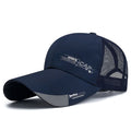 Unisex Breathable Mesh Baseball Cap with Adjustable Fit for Summer Outdoor Activities