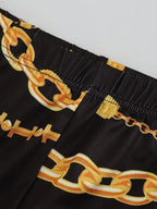Women's Printed Longline Cardigan and Slim Pants Co-Ord Set
