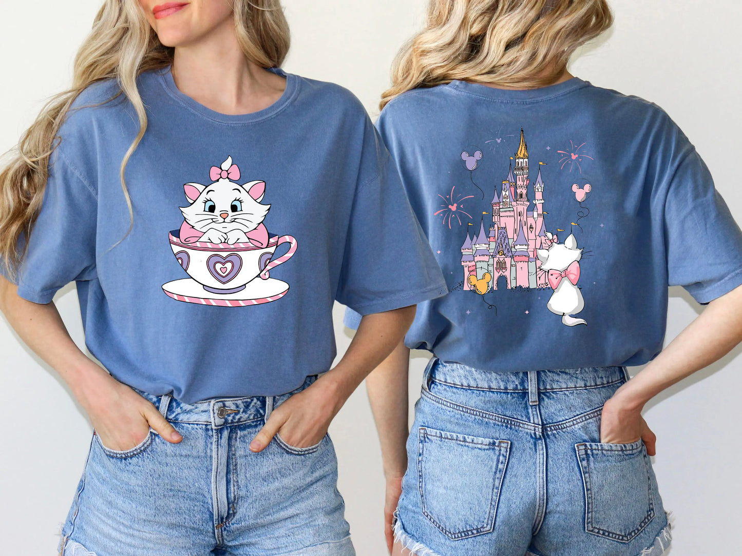 Princess Cat Anime Graphic Soft Cotton Kawaii Casual T-Shirt