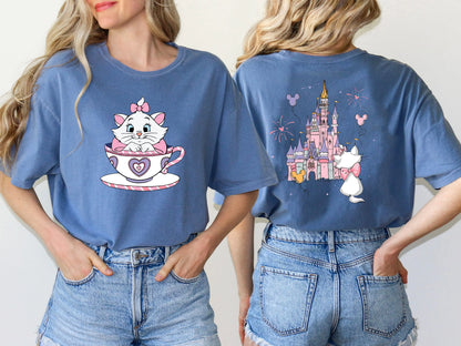 Princess Cat Anime Graphic Soft Cotton Kawaii Casual T-Shirt