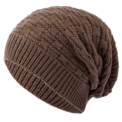 Long Slouchy Acrylic Knit Beanie for Relaxed Streetwear Casual Winter Everyday Fashion Style