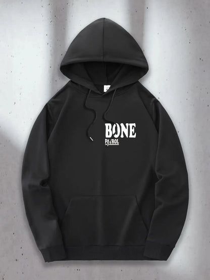 Anime Skeleton Art Hoodie with Dark Manga Streetwear Design