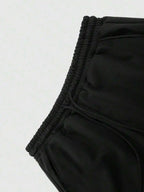 Loose Fit Drawstring Sweatpants with Graphic Print Relaxed Streetwear Jogger Pants