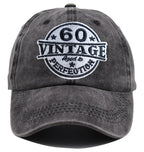 Vintage Washed Graphic Baseball Cap with Adjustable Fit for Casual Streetwear Everyday Fashion