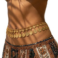 Bohemian Coin Tassel Waist Chain for Festival and Free Spirited Styling