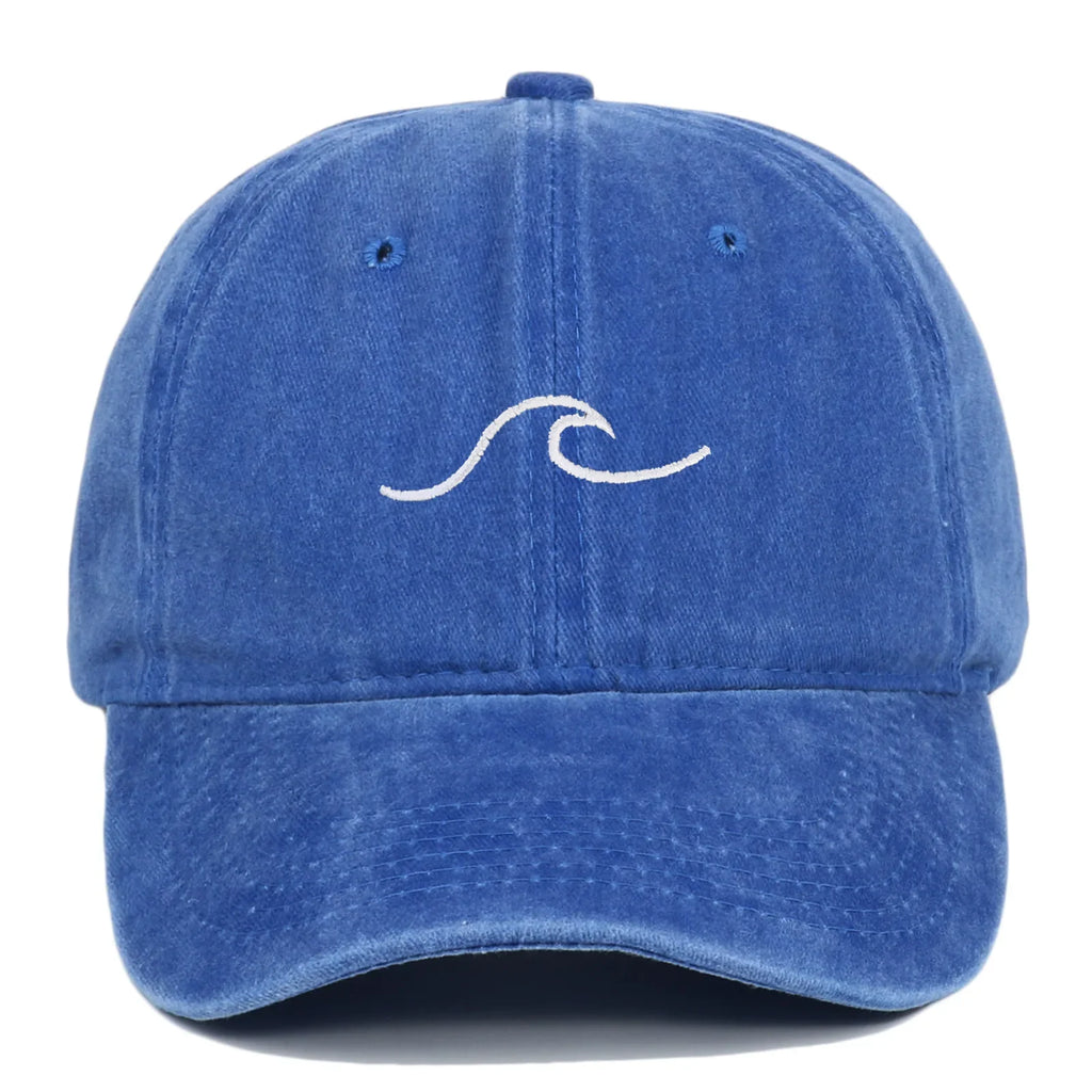 Unisex Washed Baseball Cap with Minimal Embroidered Detail for Casual Everyday Streetwear Style
