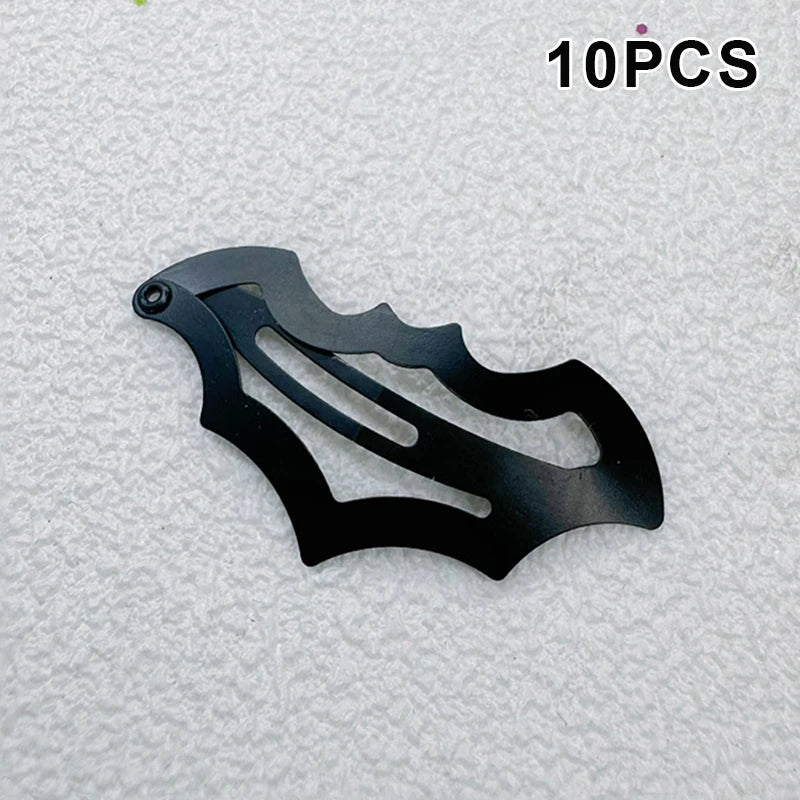 Bat Hair Clip Set Gothic Alternative Statement Hairstyle Accessories Collection