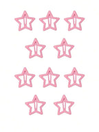 Y2K Star Hair Pin Set Celestial Alternative Fashion Accessories