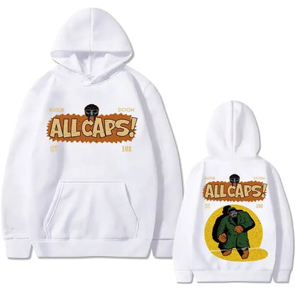 Hip Hop Inspired Graphic Pullover Hoodie for Urban Streetwear and Casual Layering