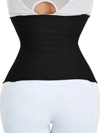 High-Stretch Waist Trainer Corset with Hook Front Closure and Sculpting Fit