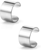 Stackable Ear Cuff Set for Punk Gothic and Alternative Fashion