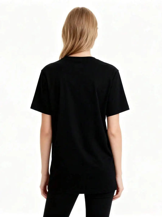 Cyberpunk Graphic Streetwear Oversized Cotton T-Shirt With Urban Print Design
