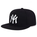 Embroidered Flat Brim Snapback Cap Adjustable Urban Streetwear Baseball Fashion Hat