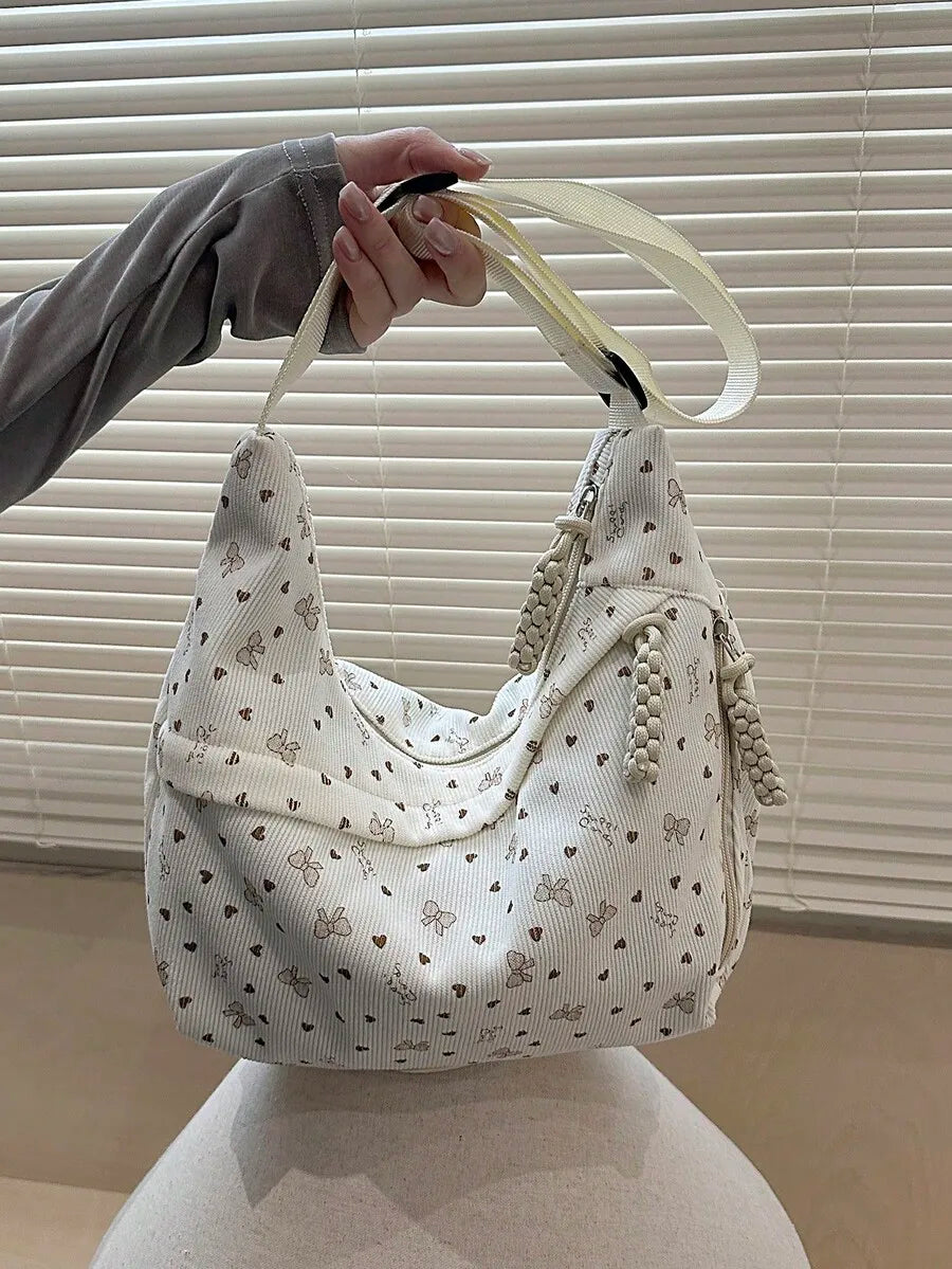 Large Slouchy Faux Leather Hobo Tote Bag with Relaxed Shoulder Design
