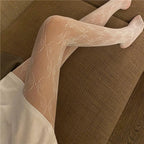Spider Web Pattern Fishnet Tights Gothic Alternative Fashion Mesh Hosiery