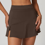 High Waist Athletic Skort with Stretch Comfort Activewear Mini Design