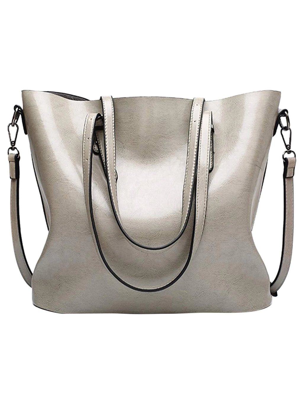 Minimalist Top Handle Tote Satchel Bag with Spacious Everyday Carry Design