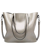 Minimalist Top Handle Tote Satchel Bag with Spacious Everyday Carry Design