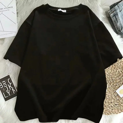 Minimalist Manga Aesthetic Casual Oversized Japanese Streetwear Graphic T-Shirt