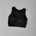 Full-Cup Shockproof Sports Bra Vest with Breathable Construction for Running, Yoga, Gym and Fitness Workouts
