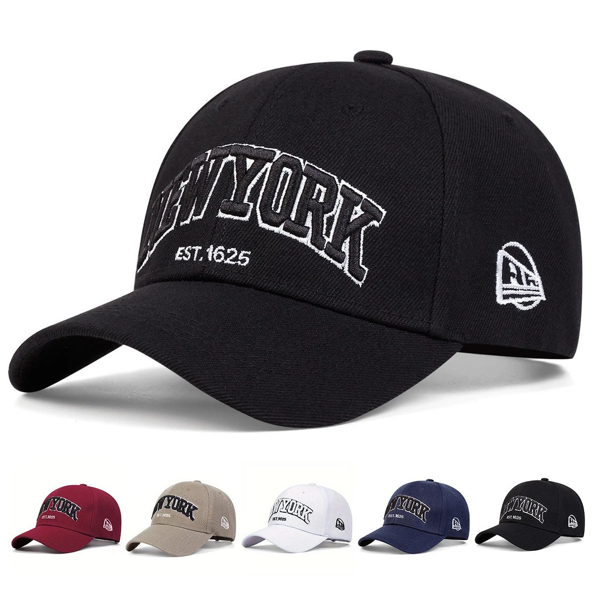 Minimalist Embroidered Baseball Cap with Adjustable Fit for Casual Everyday Streetwear Fashion Style