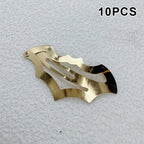 Bat Hair Clip Set Gothic Alternative Statement Hairstyle Accessories Collection