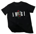 Minimalist Typography Graphic Oversized Cotton T-Shirt for Modern Streetwear Styling