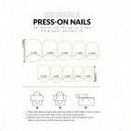 Vintage Gothic Portrait Press On Nails with Dark Alternative Art Design