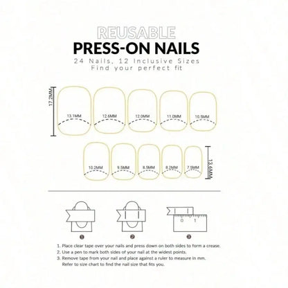 Vintage Gothic Portrait Press On Nails with Dark Alternative Art Design
