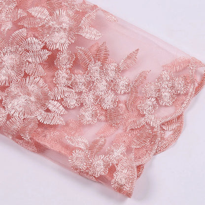 Sequined Lace Overlay Elegant Alternative Midi Dress