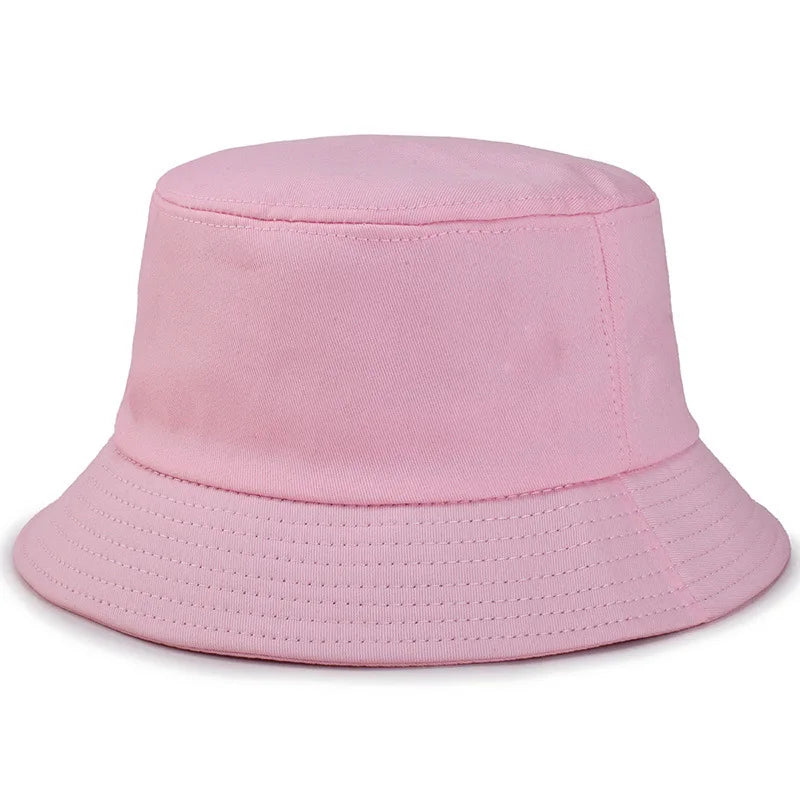 Unisex Cotton Bucket Hat with Classic Dome Design for Casual Summer Everyday Wear