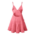 Elegant Lace Trim Slip Dress with Soft Anime-Inspired Aesthetic